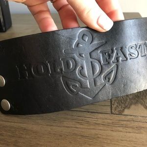 Sailor Jerry “Hold Fast” Leather cuff